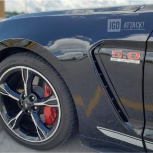GT350 Style Replacement Fenders - Aluminum (MUSTANG 15-17 GT, EcoBoost, V6)