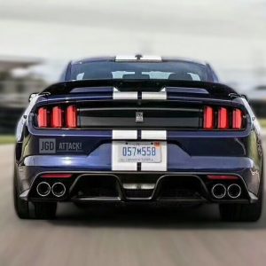 Rear Spoiler - GT500 Style (MUSTANG 15-23 Fastback)