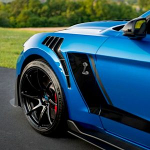 Aluminum Fenders – GT500 Style – Set (MUSTANG 15-17 GT, V6, Ecoboost)