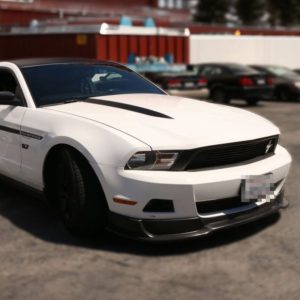 Chin Spoiler - Front Bumper Lip - RTR Style (MUSTANG 10-12 V6)