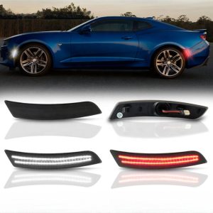 Dual LED Front & Rear Bumper Side Markers (CAMARO 16-23)