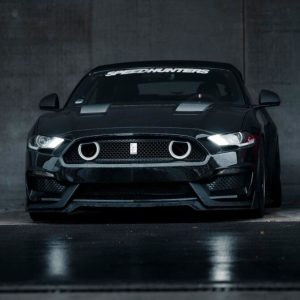 Front Bumper & LED/DRL Turn Signals - MACH1 Style (MUSTANG 18-23 EcoBoost, GT)