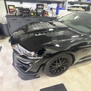 IKON 1:1 GT500KR Style Aluminum Hood - Unpainted (MUSTANG 18-23 GT, Ecoboost)