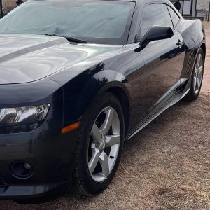 IKON Side Skirts - Matte Black (CAMARO 10-15)