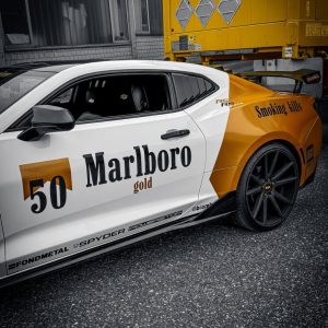 JGD Style Side Skirts - Gloss Black (CAMARO 16-23)