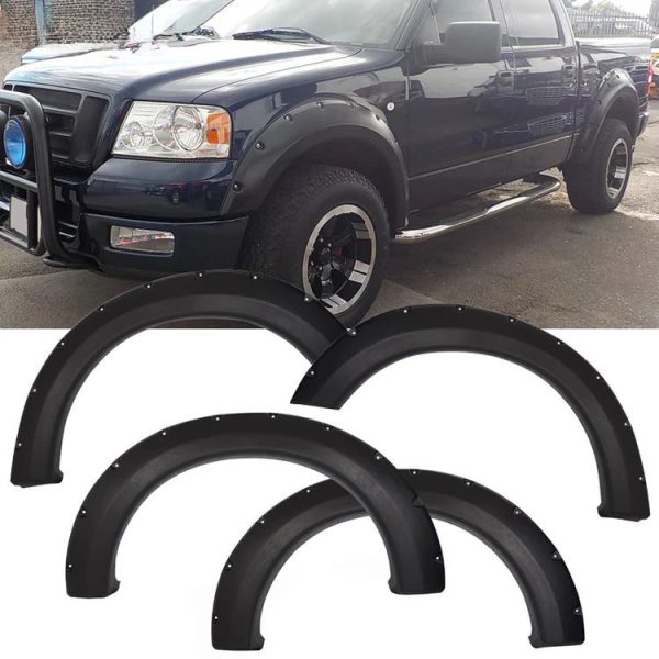 pocket-rivet-style-fender-flares-textured-f150-04-08 pocket-rivet-style-fender-flares-textured-f150-04-08