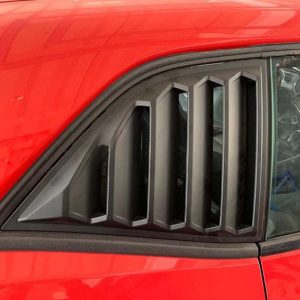 Quarter Window Louvers - Matte Black - SpeedForm (CHALLENGER 08-23)