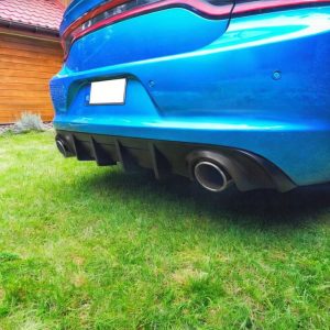 Rear Bumper Diffuser - SRT style (CHARGER 15-23 SXT, RT)