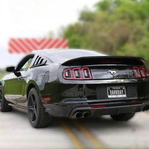 Rear Diffuser - GT500 Style - Quad Hole (MUSTANG 13-14 V6, GT)