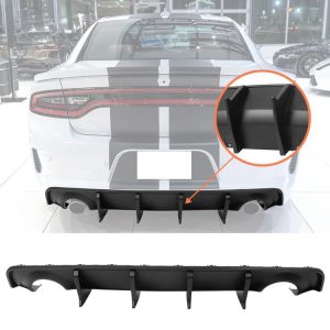 Rear Diffuser – Matte Black – JGD Style (CHARGER 20-23 Wide Body)