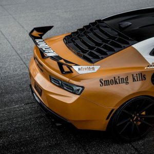Rear Spoiler Wing - ZL1/1LE style - Gloss Black (CAMARO 16-23)