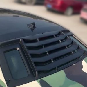 Rear Window Louvers - Gloss Black (CHALLENGER 08-23)