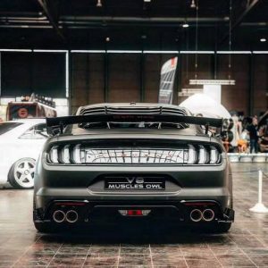 Shelby GT500 Big Rear Spoiler - Gloss Black (MUSTANG 15-23 Fastback)