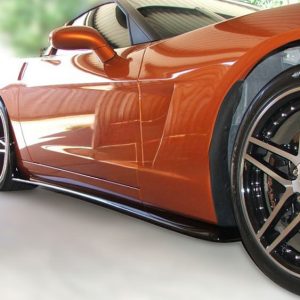 Side Skirts - ZR1 Style (CORVETTE 05-13 C6 BASE)