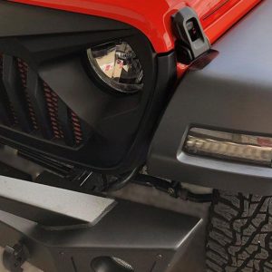 Smoked LED Turn Signals + DRL + Side Markers (WRANGLER JL 18-23)